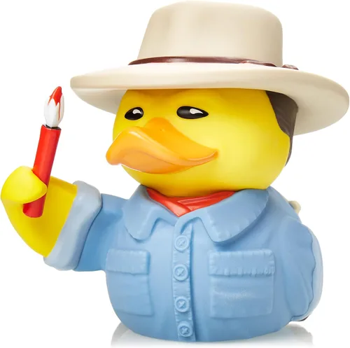 Miniatura 19 de Figura afelpada TUBBZ: figura coleccionable de Jurassic Park de tiranosaurio de cosplay, en forma de pato de goma suave afelpado T-rex (peluche)