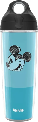 Miniatura 12 de Tervis Disney Fundamentals Collection - Vaso aislado de doble pared hecho en Estados Unidos mantiene las bebidas frías y calientes, 16 onzas, Mickey