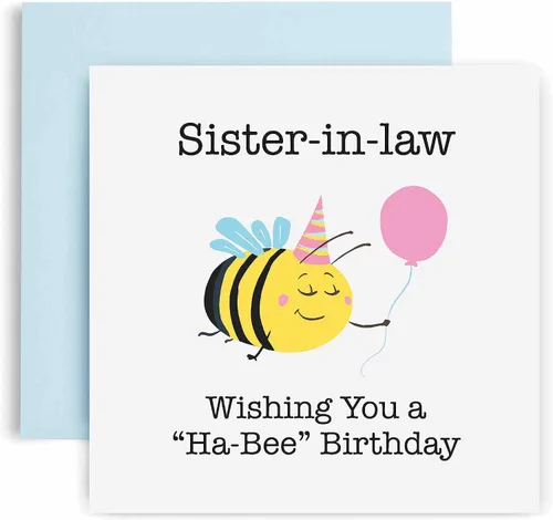 Miniatura 5 de Huxters Tarjetas de cumpleaños para mujer – Tarjeta de cumpleaños para abuela Ha Bee para cumpleaños, día de la madre, tarjeta de cumpleaños