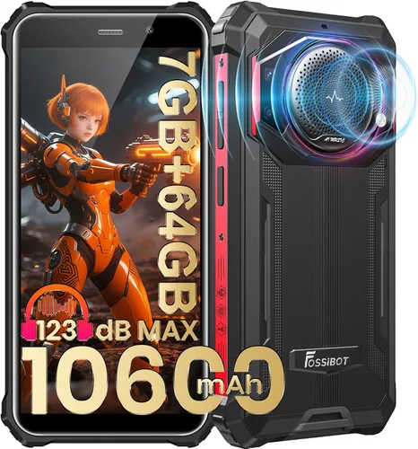 Miniatura 9 de FOSSIBOT S3 Pro - Teléfono inteligente desbloqueado, 20 GB+128 GB+2 TB, pantalla curva AMOLED de 6.67 pulgadas+pantalla trasera de 1.09 pulgadas
