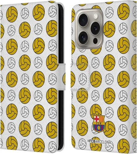 Miniatura 63 de Head Case Designs Funda de piel con licencia oficial del FC Barcelona Ball Pattern Campions compatible con Apple iPhone 11