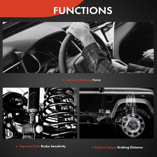 Miniatura 7 de A-Premium Manguera hidráulica de freno compatible con los modelos Nissan y Datsun - Juke 2011-2017, 720 1980-1982, 620 1978-1979 - Reemplazar #