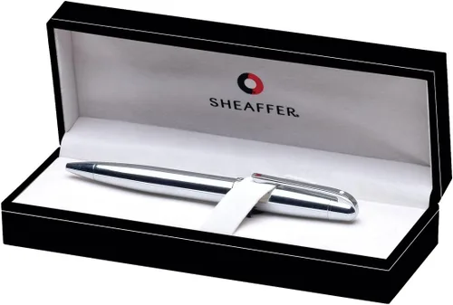 Miniatura 2 de Sheaffer Bolígrafo 500, cromo brillante, ribete de placa cromada (E2933051)