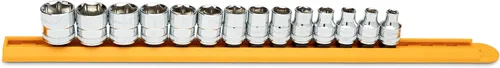 Miniatura 2 de GEARWRENCH 14 Pc. 3/8" Drive 6 Pt. Juego de llaves de vaso estándar, métrico - 80552