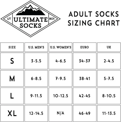 Miniatura 4 de Ultimate Socks Thermolite - Calcetines cálidos para esquí y snowboard para hombre