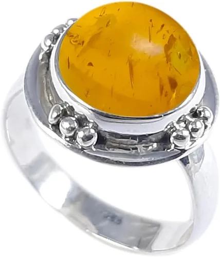 Miniatura 8 de Anillo de plata esterlina 925 para las mujeres joyas de piedras preciosas anillo joyería de moda para su venta Helloween (R-1369)