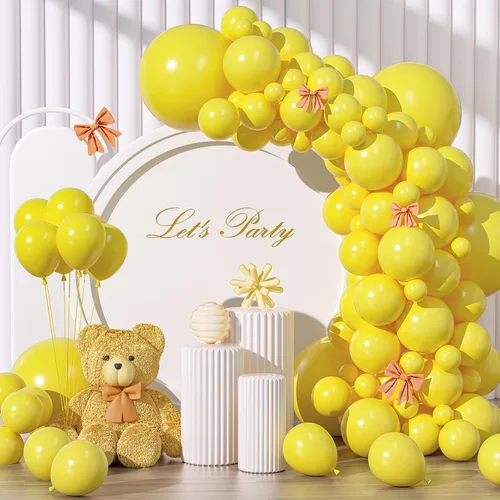 Miniatura 31 de Kit de arco de globos rojo brillante de 135 piezas de diferentes tamaños de 18, 12, 10 y 5 pulgadas, decoraciones de fiesta de color rojo para baby