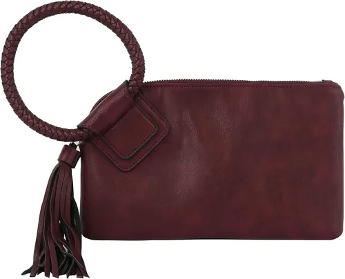 Miniatura 18 de Monedero de mano para mujer, cartera de noche con correa de mano, informal, formal, de cuero vegano, Metro Muse