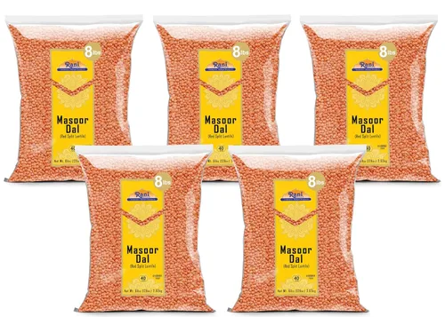 Miniatura 15 de Rani Masoor Dal (lentejas rojas indias) Gramo partido, 32 onzas (2 libras) 32.03 oz ~ Todo natural Apto para gluten Sin OMG Kosher Vegano