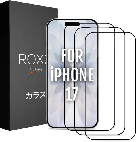 Miniatura 11 de ROXX NEO - Protector de pantalla japonés 9H 3D (paquete de 3) Cobertura de pantalla completa Para iPhone 16 Plus Más duro Más claro