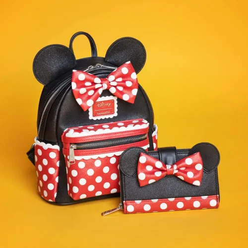 Miniatura 6 de Loungefly Cartera Disney cartera con orejas de lazo de Minnie Mouse, exclusiva de Tienda