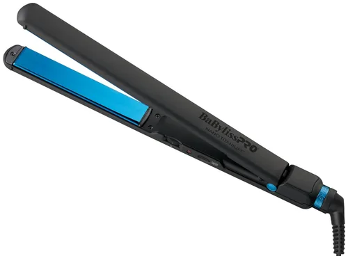 Miniatura 12 de BabylissPRO Nano Titanium Ultra-Thin Hair Straightener, Professional Flat Iron, 5-Inch Extended Plates for Faster Straightening, for All Hair Types