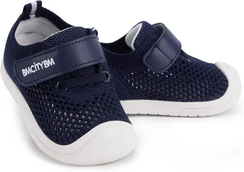 Miniatura 2 de BMCiTYBM Zapatos para caminar de malla transpirable para bebés, niños y niñas, ligeros, antideslizantes, para primeros pasos, 6, 9, 12, 18, 24 meses