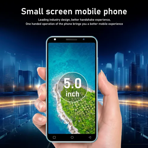 Miniatura 4 de Teléfono móvil 3G barato, 16 GB ROM, extensión de 128 GB, SIM dual, pantalla HD de 5.0 pulgadas con batería de 3500 mAh y cámara dual, compatible