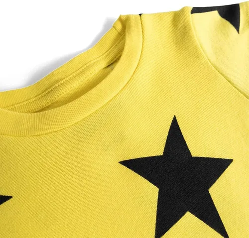 Miniatura 3 de Mono de algodón unisex para bebé, diseño de estrella, para niñas y niños