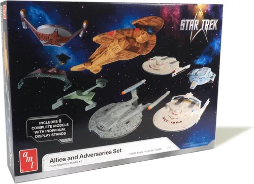 Miniatura 12 de AMT 1296 Star Trek Clásico U.S.S. Enterprise 1:650 Kit de Modelado