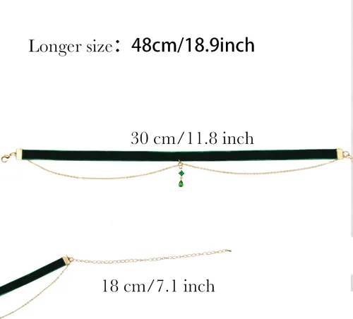 Miniatura 4 de MOMOCAT Black Velvet Red Pendant Choker Necklace for Women Gothic Lace Chokers Necklace Witch Bride Vampire Accessories Aesthetic kawaii Jewelry for