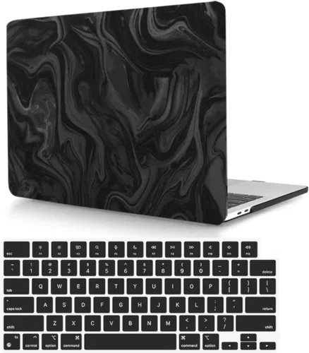 Miniatura 28 de Funda protectora compatible con MacBook Pro de 14 pulgadas 2021 M1 Pro/Max modelo A2442, carcasa rígida de plástico para laptop con cubierta