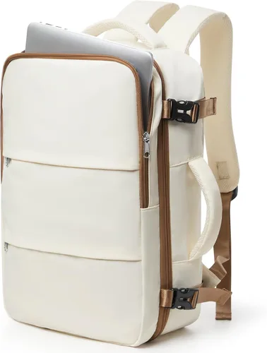 Mochila de Viaje para Computadora Portátil para Mujeres, Mochila de Equipaje de Mano, Bolsa de Viaje para Artículos Personales, Artículos Esenciales