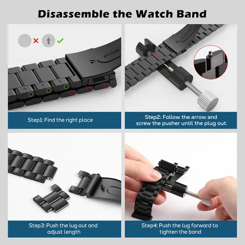 Miniatura 6 de MoKo Banda delgada compatible con Apple Watch Band Ultra3/2/1 49mm/Series 11/10/9/8/7/6/5/4/3/2/1/SE3/SE2/SE 46/45/44/42/41/40/38mm, correa de metal