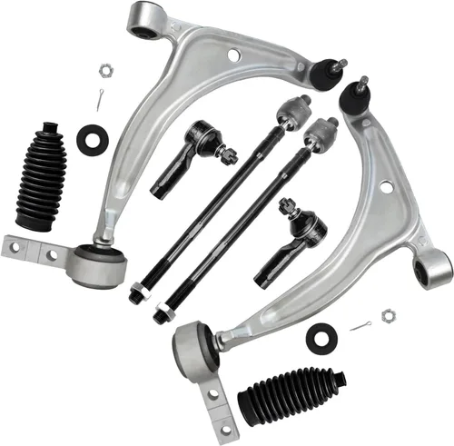 Miniatura 100 de Detroit Axle - Kit de brazos de control de extremo delantero de 8 piezas para Dodge Dakota 00-04, Durango 00-03, 4 brazos de control superior e