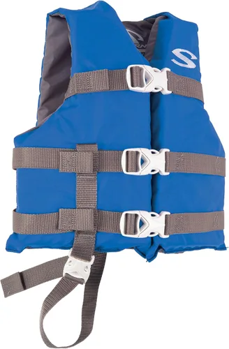 Stearns Kids Life Vest, USCG Approved Type III Life Jacket for Children Under 90lbs, Youth PFD for Boating, Swimming, Watersports, Pool, Beach, &
