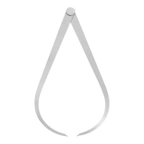HARFINGTON Pinza exterior junta firme 9.843 in 10 pulgadas 410 herramienta de medición externa de la junta de fricción firme del acero inoxidable 410