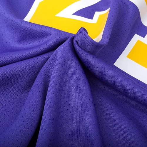 Miniatura 2 de #24 - Camiseta de baloncesto sin mangas y pantalones cortos deportivos con muñequeras para fanáticos, niños, jóvenes