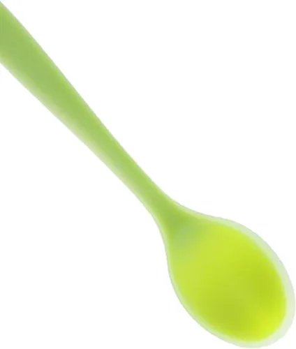 Miniatura 6 de SM SunniMix Cuchara de silicona semitransparente 3pcs Cuchara de sopa Cuchara de leche de café