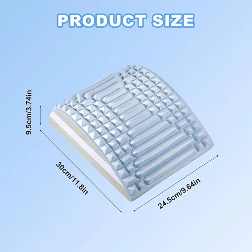 Miniatura 6 de Refresh - Corrector de postura para aliviar el dolor de cuello, espalda baja, espalda superior y hombros (azul)