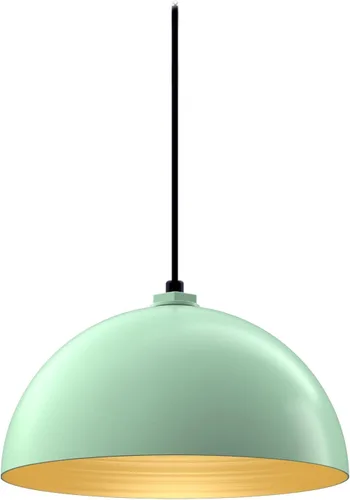 Miniatura 123 de Steel Lighting Co. Brentwood - Lámpara colgante Montada en el techo Cúpula redonda de 14 pulgadas Estilo moderno contemporáneo de granja
