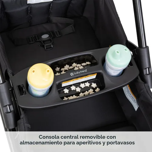 Miniatura 4 de Baby Trend Expedition Cochecito Vagón 2 en 1 Plus, Ultra Black Ultra negro