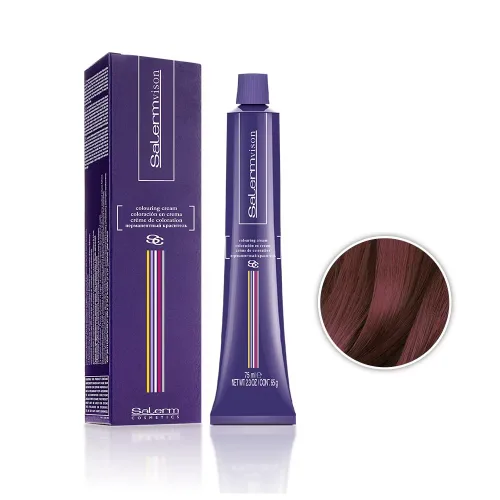 Miniatura 2 de Salerm Vison Colorante Crema #6.6 Rubio rojizo oscuro, 2.3 onzas