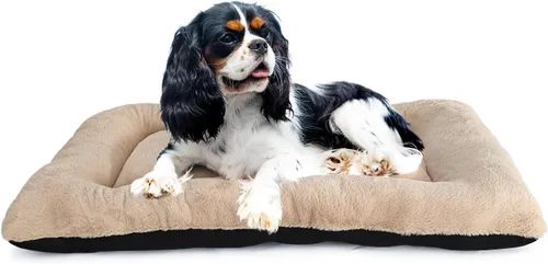 Miniatura 19 de Cama para Jaula de Perros Lavable para Perros XXS, de Lujo, de Piel Sintética Gruesa, Esponjosa, Cómoda, Almohadilla de Jaula Antideslizante, Tapete