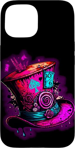 Miniatura 6 de Funda para iPhone 12/12 Pro We're All Mad Here Pink Steampunk Alicia en el país de las maravillas