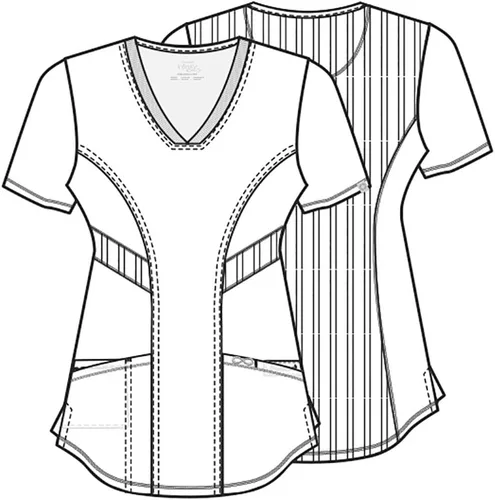 Miniatura 6 de CHEROKEE Infinity Camiseta de ropa quirúrgica con cuello V