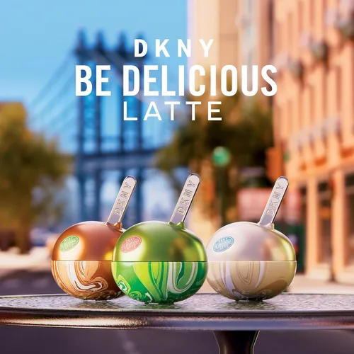 Miniatura 4 de DKNY Be Delicious Latte Pistachio Eau de Parfum Perfume en espray para mujer, 1.7 onzas líquidas