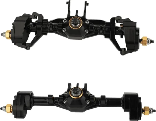 Miniatura 6 de TRX4M - Juego completo de eje de portal de diamante delantero y trasero de aleación de aluminio para 1/18 RC Crawler TRX-4M piezas de actualización
