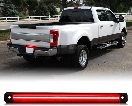 Miniatura 7 de Barra de luz de marcha para puerta trasera LED SHINEFIT Compatible con F350 F450 F550 Super Duty Truck de rueda doble 1999-2016, luz de repuesto