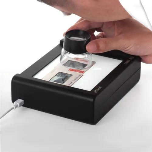Miniatura 5 de eTone Visor de diapositivas y películas, digitalización/escaneo/copia. Escáner de caja de luz con interfaz USB de brillo ajustable 10. Viene