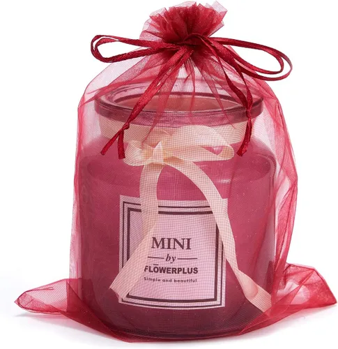 Miniatura 6 de Volanic 50 bolsas de regalo de organza con cordón transparente de 6 x 9 pulgadas (6.7 x 9.1 in) para joyas, fiestas, bodas, dulces, mini botellas