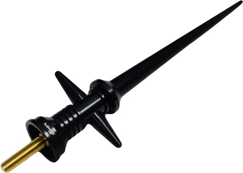 Antena láser de hoja de sable láser negro grande de 5.4 pulgadas en aluminio mecanizado CNC para Ford F150 F-150 F250 F350 F450 F550 F650 1997-2021