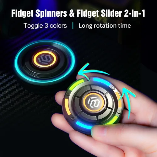 Miniatura 2 de INNÔPLUS Fidget Spinner, Juguetes Fidget para Adultos, Juguetes Fidget para 8 Años en Adelante, Juguetes TDAH Alivio del Estrés Regalos Gadgets