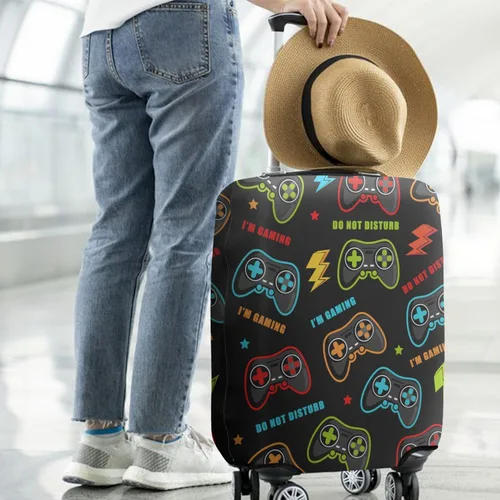 Miniatura 3 de Controlador de armas de videojuegos Funda de equipaje de viaje Protector de maleta lavable Anti-arañazos Fundas de equipaje