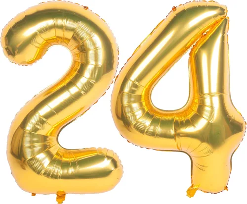 Miniatura 69 de Globos de helio de 40 pulgadas con dígitos dorados para fiesta de cumpleaños., Número 0, 40 pulgadas, número 0 oro 7