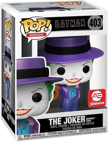 Miniatura 2 de Funko POP Batman 1989 The Joker AE Metallic Exclusive