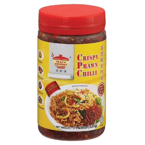 Tean's Gourmet Chili 11.29 oz (Gamba crujiente, paquete de 3)