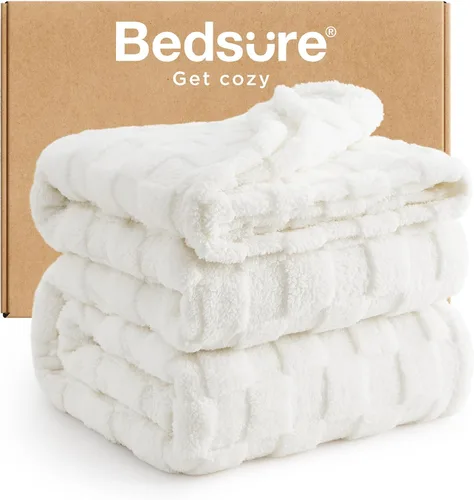 Miniatura 70 de Bedsure GentleSoft - Manta verde salvia para sofá, manta de forro polar a cuadros, regalos de Navidad para mujeres, hombres y niñas, bonita manta