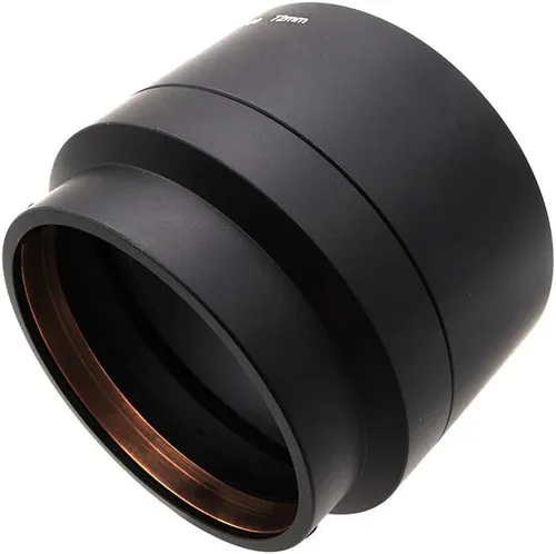 Miniatura 7 de Tubo adaptador de metal de 2.835 in para Nikon Coolpix P500, tubo adaptador de filtro negro