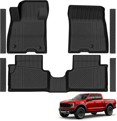 Miniatura 70 de Alfombrillas de piso Naibeve para Ford Edge 2015 2016 2017 2018 2019 2020 2021 2022 2023 2024 2025 - Ajuste personalizado para todo clima